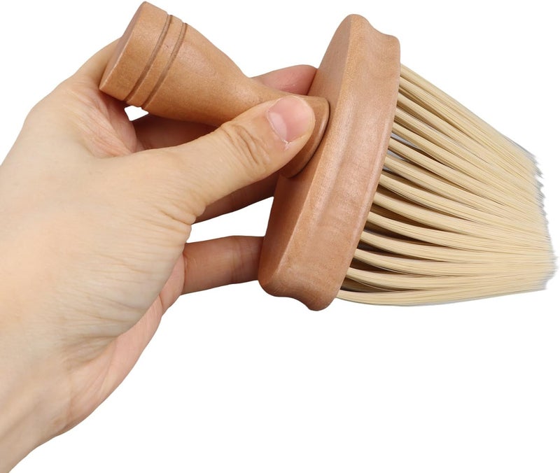 Kodrily Keyboard Brush Wood for Piano Cleaning, 6.1 x 4.13in Wooden Keyboard Brush, Universal Drum Ukulele Piano Brush, Non Static Instrument Dust Removal Brush for Instrument, Car - Image 5